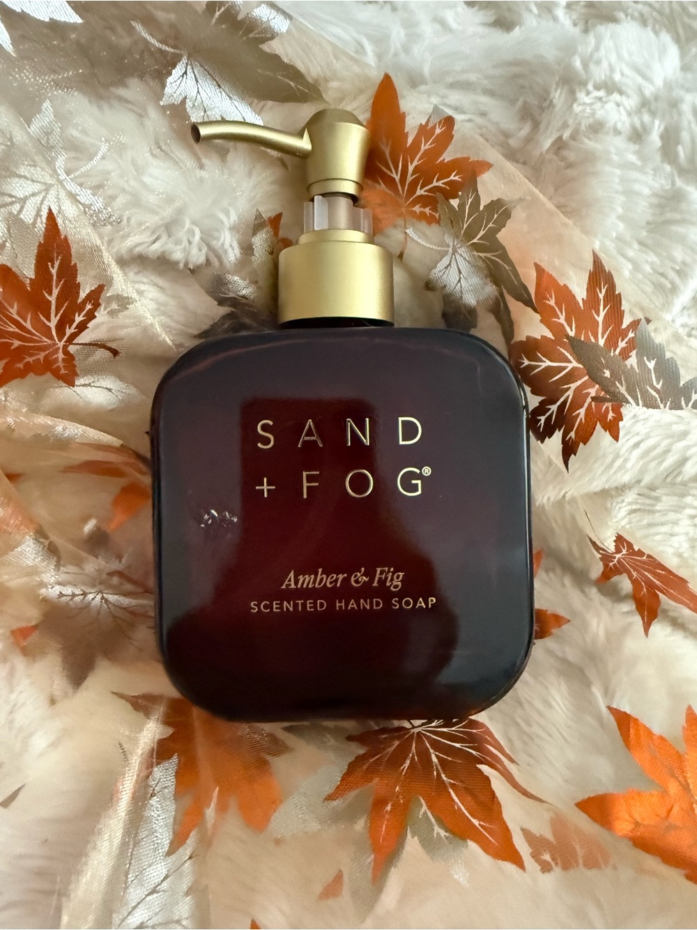Sand &  Fog- Amber & Fig Scented Hand Soap